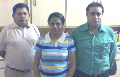 Kajal Singh IRS with Rajeev Sharma