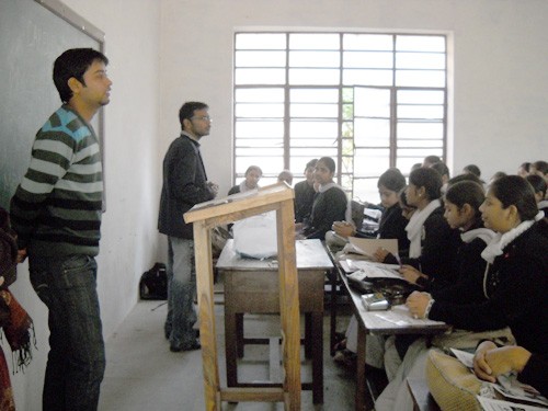 Workshop at Baikunthi Devi Degree College