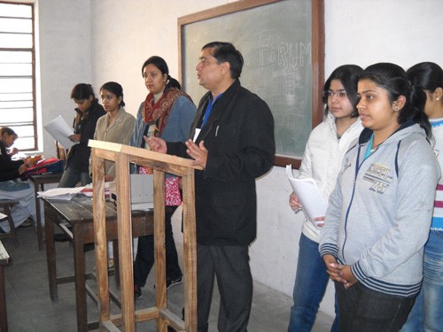Workshop at Baikunthi Devi Degree College