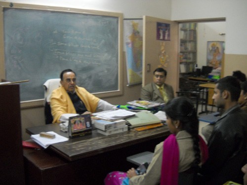 Workshop with Subramanyam Swamy at ACE