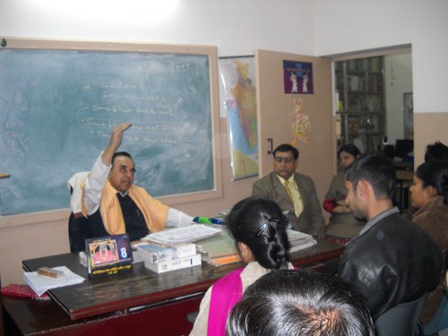 Workshop with Subramanyam Swamy at ACE